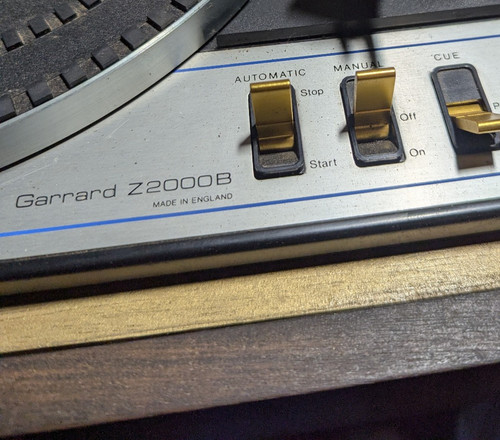 Vintage turntable garrard - turntable,