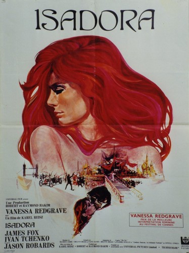 Isadora affiche originale - "isadora",