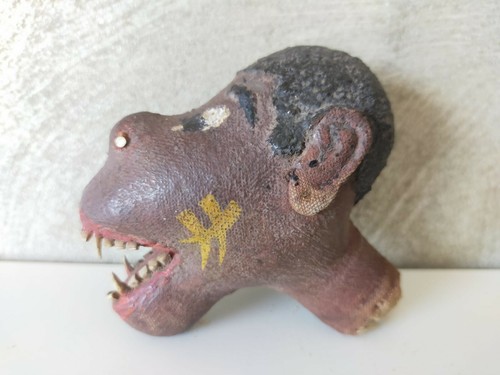 Ancienne tête marionnette - ancienne,
