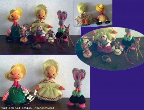 Anciennes figurines miniatures - figurines,