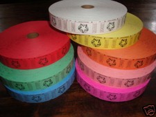 lot 30 TICKET cinéma fête  "STAR" idée déco mariage scrapbooking loisir créatif