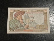 Billet 50 Francs Jacques