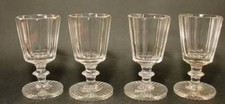 4 verres à eau, à vin