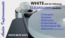 CLEARAUDIO Champion, Solution, Reference, BLANC Belt by Audio Improvements