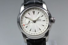 Montre automatique homme ORIS Artelier Pointer Date 7553 cadran argenté petit...