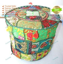 Indien Vintage Floral Ottomane