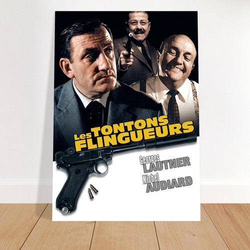 Vintage poster les tontons - poster,