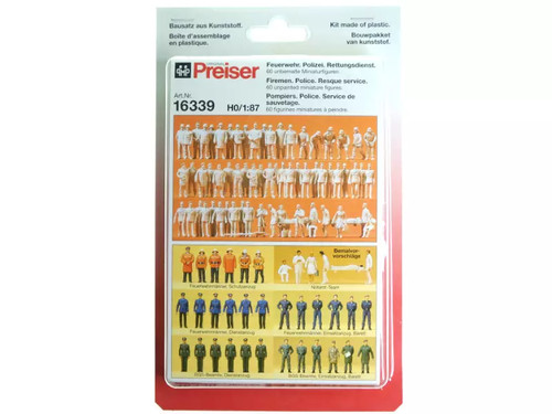 Preiser pompiers policiers - pompiers,,