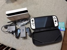 nintendo switch oled blanc
