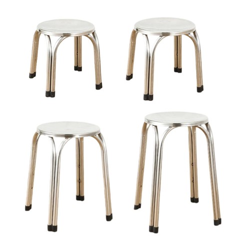 Tabouret rond empilable - , en