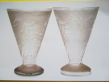 vases art déco, signé