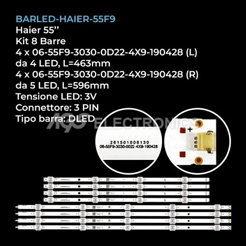 Kit barres led - led, tv