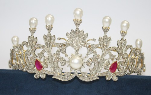 Couronne diadème cheveux - diadème,