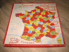 Ancien jeu éducatif carte - ancien,