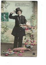 FANTAISIE  - JEUNE FILLE GARDE