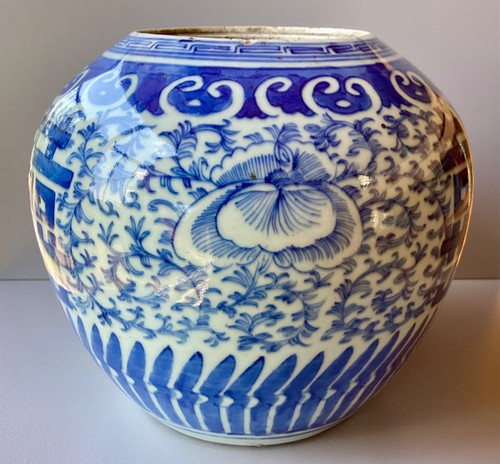 Ancien grand pot gingembre - ancien,
