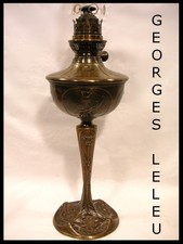 GEORGES LELEU g GRANDE LAMPE A