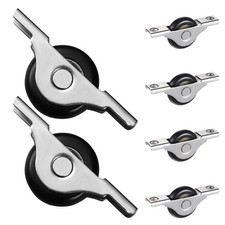  Lot de 6 roulettes pour porte
