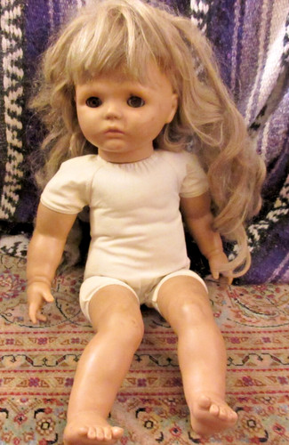 Gotz puppe doll blonde - puppe,