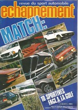 ECHAPPEMENT N°146 FIAT 127 SPORT / ALFETTA GTV / ESCORT XR3 / MATRA MURENA