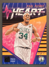 PAUL PIERCE 2018 PANINI DONRUSS ALL HEART PRESS PROOF 1/1
