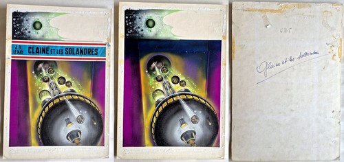 1975 rare gouache originale - originale, de