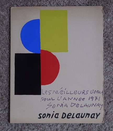 Sonia delaunay pochoir - sonia,