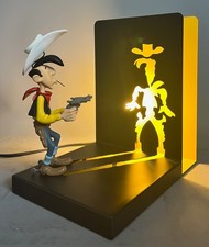 MORRIS - LAMPE LUCKY LUKE TIRE SUR SON OMBRE - LEBLON DELIENNE - 1996