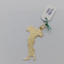 Pendentif Médaille Italie En
