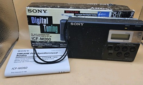 Sony icf m260 - icf,