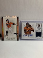 Josh Donaldson, sports cards, autograph, serial, auburn tigers