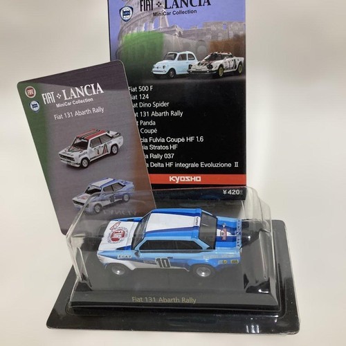 Kyosho fiat 131 abarth rally - kyosho,