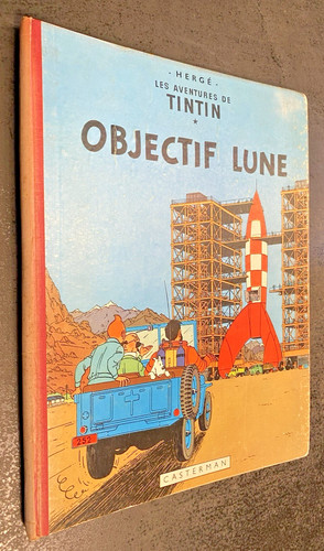 Tintin objectif lune n14 - tintin, :