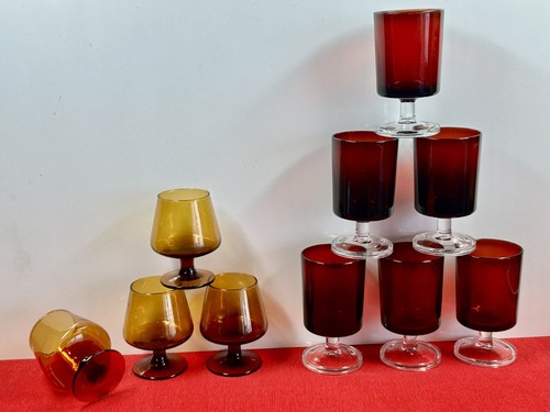 Lot 4 verres a - de,