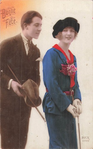 Orange bonne fete couple - fete,