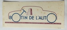  RARE BUVARD - BOTIN DE L'AUTO, annuaire du commerce didot-bottin - Paris 7