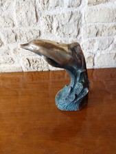 DAUPHIN EN BRONZE OU LAITON - 1,3 KILOS