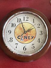 HORLOGE DE BAR BIÈRE CINEYCINEY  BELGIAN BEER D=35,5cm
