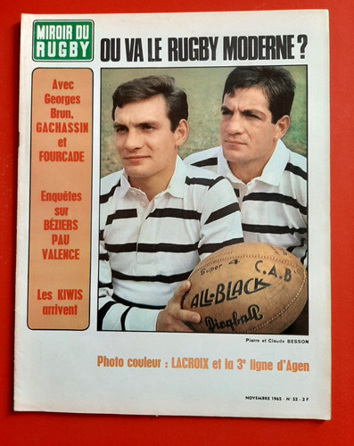 1965 miroir rugby 52 - 1965,