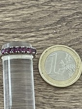 Ancienne bague en argent massif 925 Taille 49 poids 2,4 gr rubis ?