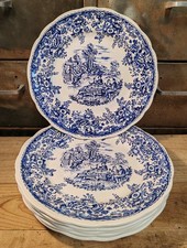Assiettes plates faïence - assiettes, x6