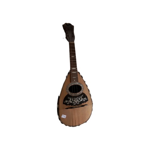 Mandoline napolitaine ancienne - mandoline,