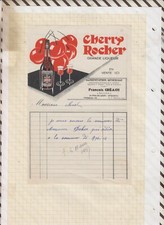 21/781 facture courrier SUR FACTURETTE CHERRY ROCHER DREACH ST POL DE LEON