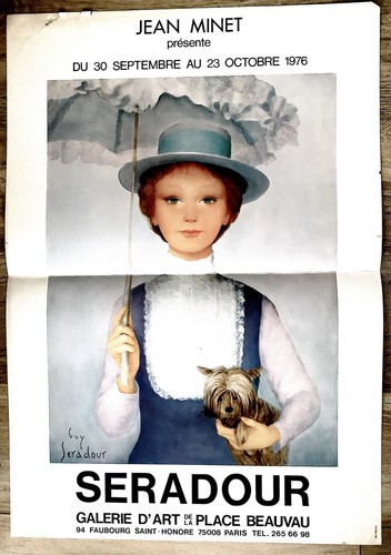 Seradour affiche 78x54cm - affiche,