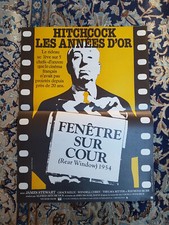 Affiche [Ressortie] FENETRE SUR COUR 40x60 Alfred HITCHCOCK /BOURDUGE