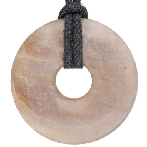 Pendentif donut pierre - donut, en