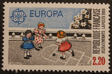 Timbre - FRANCE - Jeux d'enfants Marelle - EUROPA - Neuf** - YT2584 - 1989
