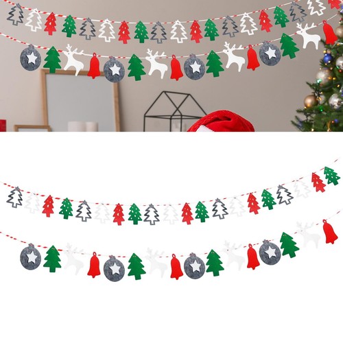 Bannière tissu noël - de,