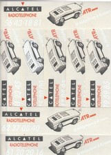 C24auto. ALCATEL Radiotéléphone. Parmi  8 différents (N° téléphone)