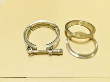 V-Band Clamp + 2x Anneau 3 "